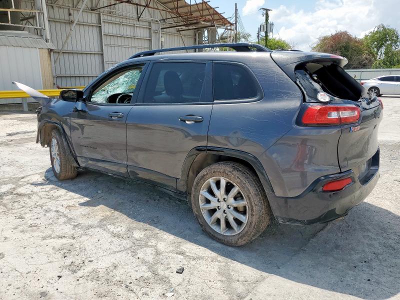 1C4PJLCB5JD605765 - 2018 JEEP CHEROKEE LATITUDE Сірий фото 2