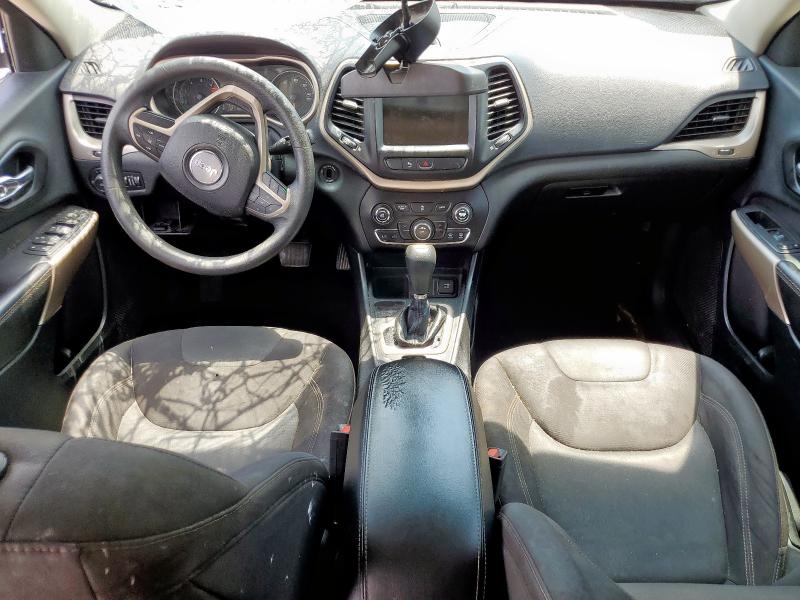 1C4PJLCB5JD605765 - 2018 JEEP CHEROKEE LATITUDE Сірий фото 8