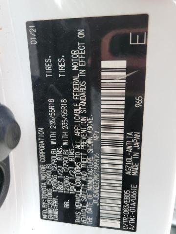 JTJSARBZ7M2189906 - 2021 LEXUS NX 300 BASE 白色 照片 13