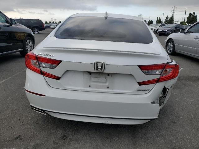 1HGCV1F31JA184755 - 2018 HONDA ACCORD SPORT WHITE photo 6