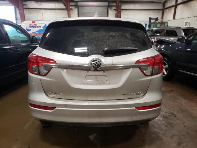 LRBFX2SA3JD029251 - 2018 BUICK ENVISION ESSENCE ვერცხლისფერი ფოტო 6