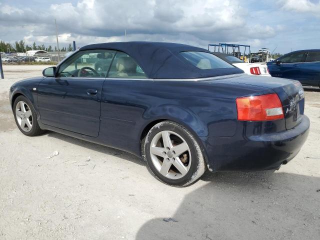 WAUAC48HX5K002845 - 2005 AUDI A4 1.8 CABRIOLET BLUE photo 2