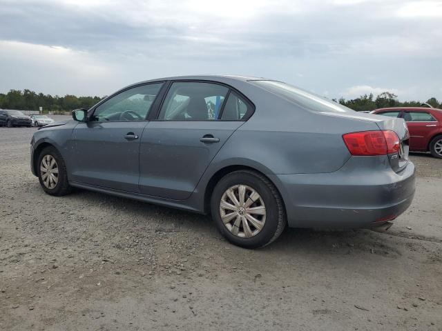 3VW2K7AJ5EM257112 - 2014 VOLKSWAGEN JETTA BASE GRAY photo 2