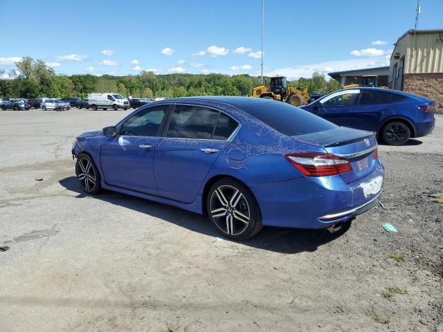 1HGCR2F53GA228419 - 2016 HONDA ACCORD SPORT 蓝色 照片 2