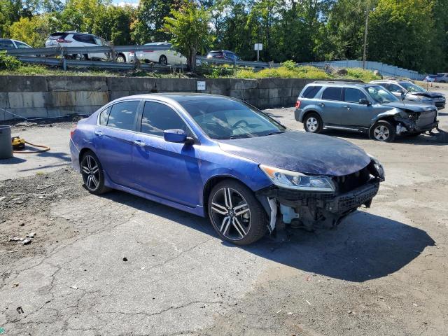 1HGCR2F53GA228419 - 2016 HONDA ACCORD SPORT 蓝色 照片 4