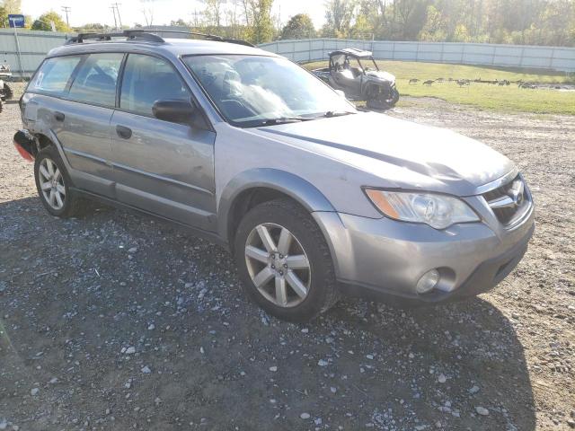 4S4BP61C297341125 - 2009 SUBARU OUTBACK 2.5I SILVER photo 4