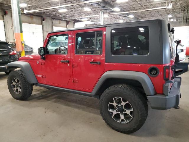 1J4HA3H10AL174868 - 2010 JEEP WRANGLER UNLIMITED SPORT წითელი ფოტო 2