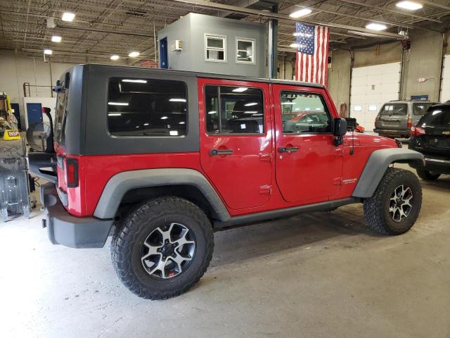 1J4HA3H10AL174868 - 2010 JEEP WRANGLER UNLIMITED SPORT წითელი ფოტო 3