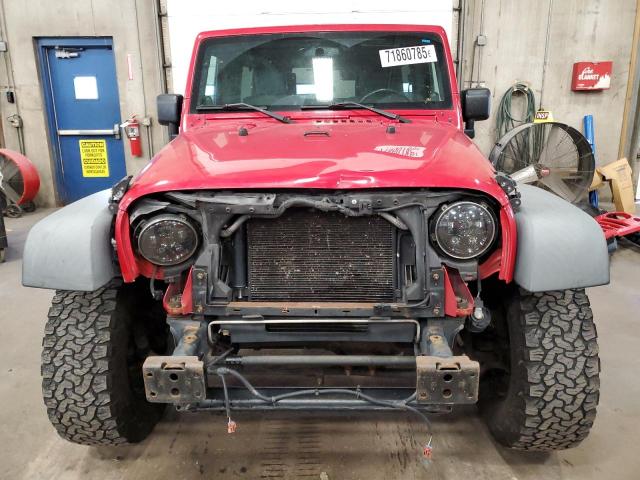 1J4HA3H10AL174868 - 2010 JEEP WRANGLER UNLIMITED SPORT წითელი ფოტო 5