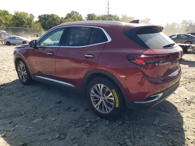 LRBAZLR45PD072346 - 2023 BUICK ENVISION PREFERRED RED photo 2