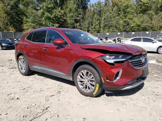 LRBAZLR45PD072346 - 2023 BUICK ENVISION PREFERRED RED photo 4