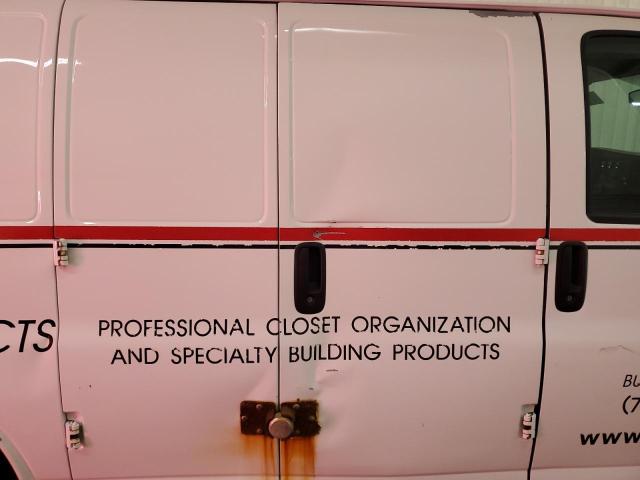 1GCSGAFXXC1201708 - 2012 CHEVROLET EXPRESS G1 WHITE photo 10