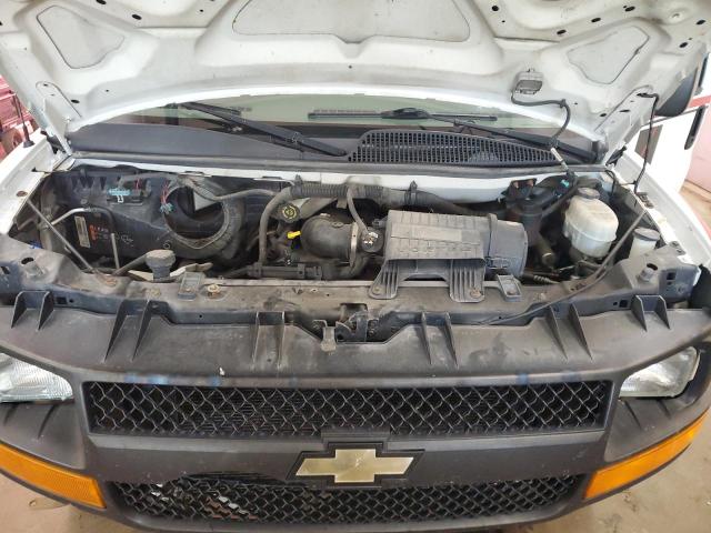 1GCSGAFXXC1201708 - 2012 CHEVROLET EXPRESS G1 WHITE photo 11