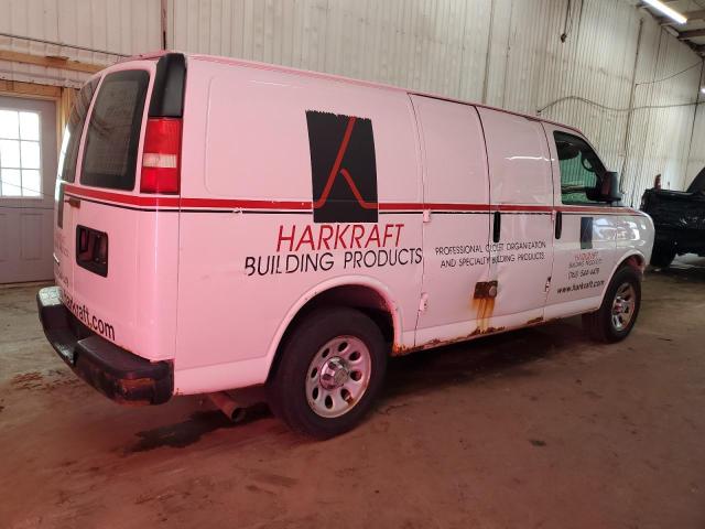 1GCSGAFXXC1201708 - 2012 CHEVROLET EXPRESS G1 WHITE photo 3