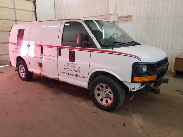 1GCSGAFXXC1201708 - 2012 CHEVROLET EXPRESS G1 WHITE photo 4