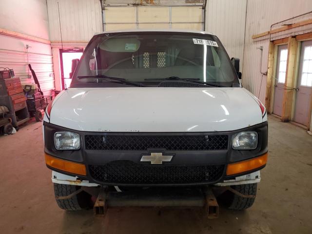 1GCSGAFXXC1201708 - 2012 CHEVROLET EXPRESS G1 WHITE photo 5