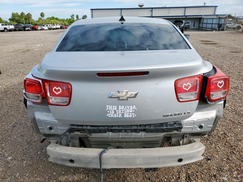 1G11B5SL0EF126648 - 2014 CHEVROLET MALIBU LS SILVER photo 6