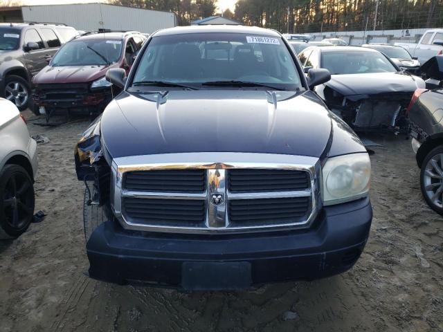 1D7HW28N35S142678 - 2005 DODGE DAKOTA QUAD BLUE photo 5