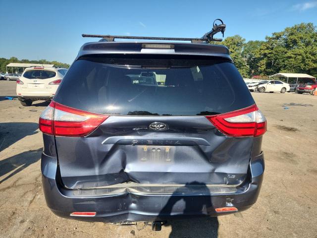 5TDKK3DC2FS552968 - 2015 TOYOTA SIENNA LE BLUE photo 6