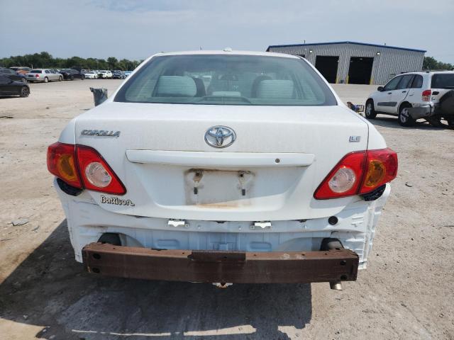 1NXBU4EE9AZ220526 - 2010 TOYOTA COROLLA BASE WHITE photo 6