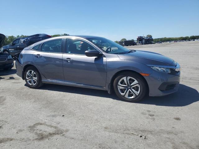 19XFC2F56JE037479 - 2018 HONDA CIVIC LX GRAY photo 4