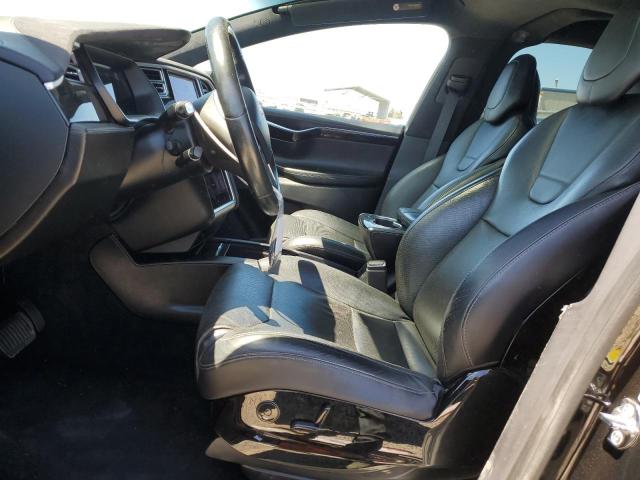 5YJXCAE24GF014985 - 2016 TESLA MODEL X BLACK photo 7