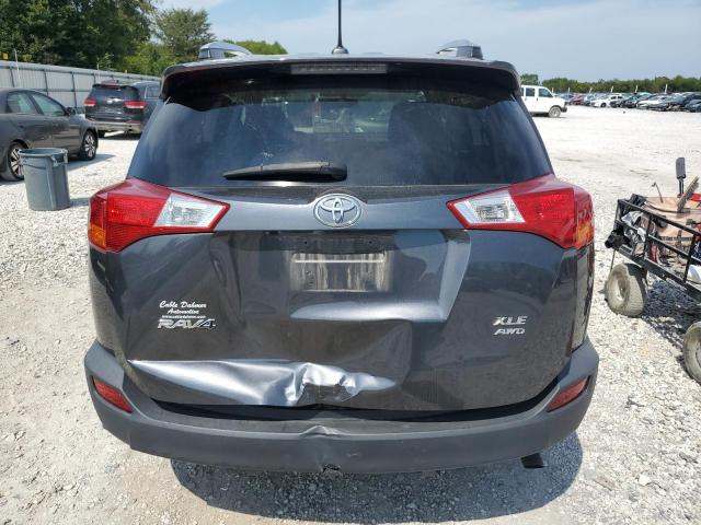 2T3RFREV1FW291417 - 2015 TOYOTA RAV4 XLE GRAY photo 6
