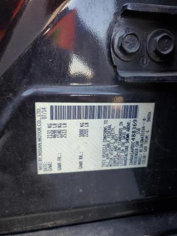 1N4AA5AP0EC488369 - 2014 NISSAN MAXIMA S PURPLE photo 12