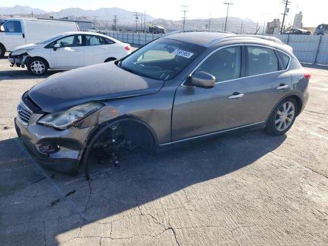 JN1AJ0HP9BM801916 - 2011 INFINITI EX35 BASE Մոխրագույն լուսանկար 1
