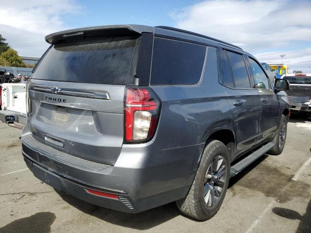 1GNSKPKD4MR116516 - 2021 CHEVROLET TAHOE K1500 Z71 GRAY photo 3