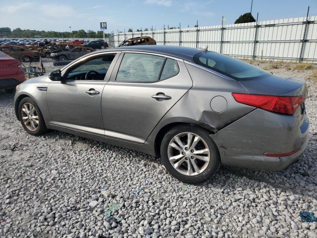 5XXGN4A76DG152484 - 2013 KIA OPTIMA EX GRAY photo 2