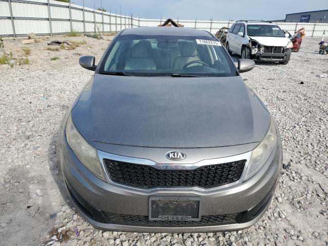 5XXGN4A76DG152484 - 2013 KIA OPTIMA EX GRAY photo 5