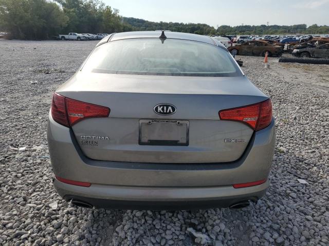 5XXGN4A76DG152484 - 2013 KIA OPTIMA EX GRAY photo 6