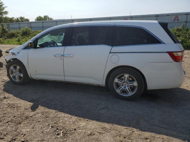 5FNRL5H97BB040546 - 2011 HONDA ODYSSEY TOURING Blanc photo 2