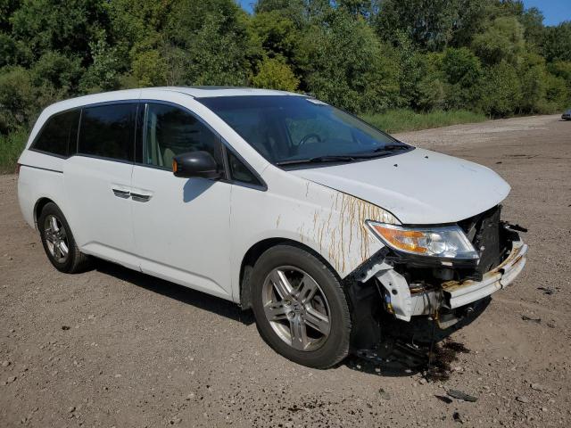 5FNRL5H97BB040546 - 2011 HONDA ODYSSEY TOURING Blanc photo 4