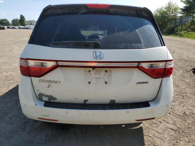 5FNRL5H97BB040546 - 2011 HONDA ODYSSEY TOURING Blanc photo 6