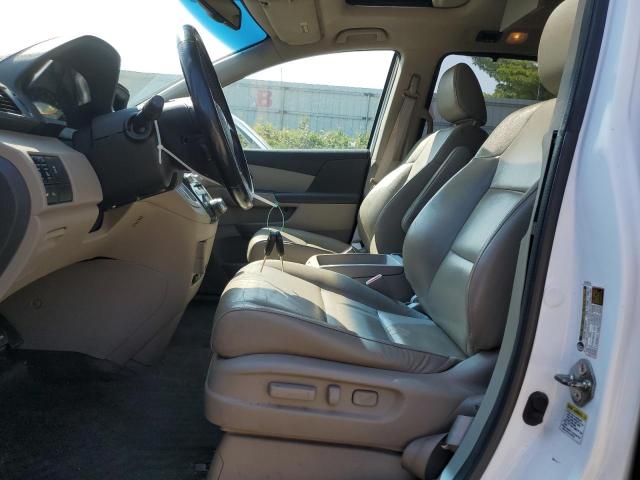 5FNRL5H97BB040546 - 2011 HONDA ODYSSEY TOURING Blanc photo 7