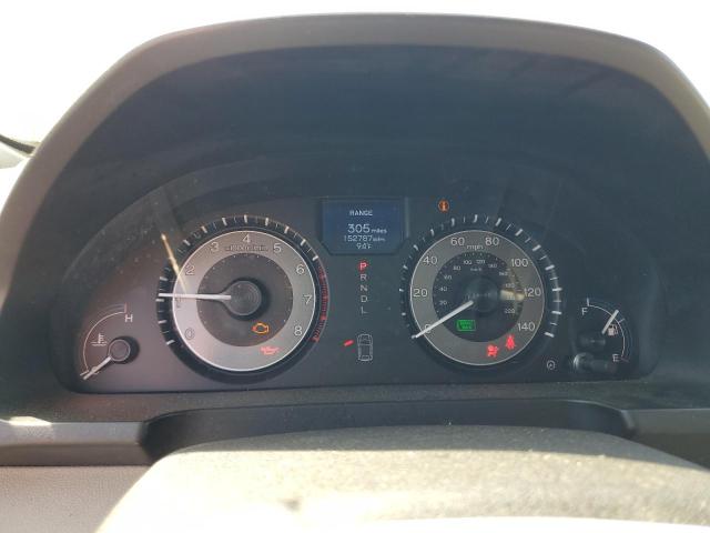 5FNRL5H97BB040546 - 2011 HONDA ODYSSEY TOURING Blanc photo 9