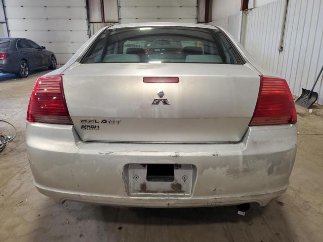 4A3AB36F57E081096 - 2007 MITSUBISHI GALANT ES SILVER photo 6