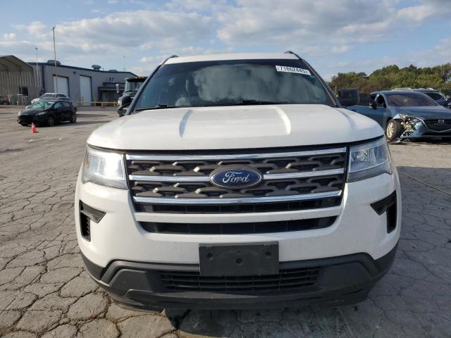 1FM5K7B82JGB39112 - 2018 FORD EXPLORER WHITE photo 5