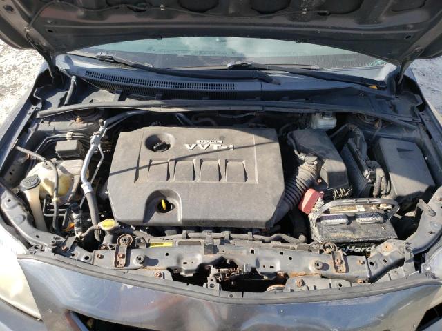 2T1BU4EE8AC462533 - 2010 TOYOTA COROLLA BASE 灰色 照片 11
