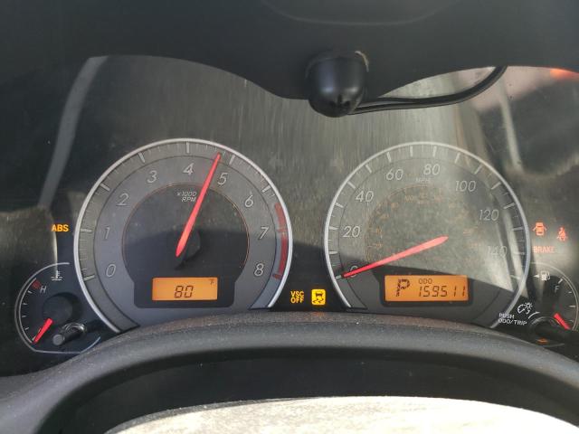 2T1BU4EE8AC462533 - 2010 TOYOTA COROLLA BASE 灰色 照片 9