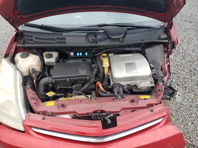 JTDKB20U483421425 - 2008 TOYOTA PRIUS წითელი ფოტო 12