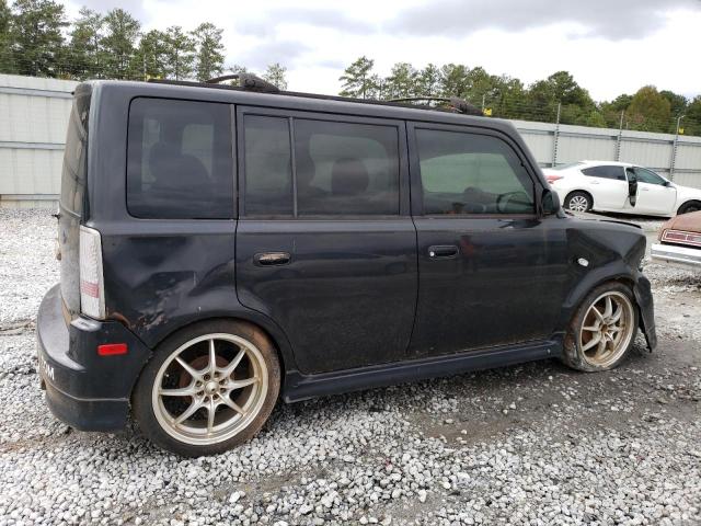 JTLKT334254006452 - 2005 TOYOTA SCION XB BLACK photo 3