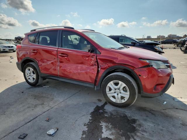 JTMZFREV7DD005712 - 2013 TOYOTA RAV4 LE წითელი ფოტო 4