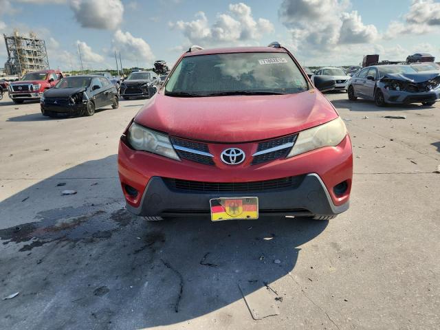 JTMZFREV7DD005712 - 2013 TOYOTA RAV4 LE წითელი ფოტო 5