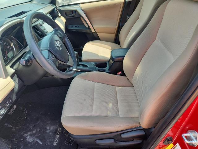 JTMZFREV7DD005712 - 2013 TOYOTA RAV4 LE წითელი ფოტო 7