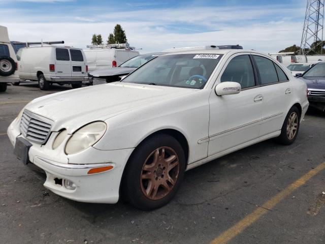 WDBUF65J45A644959 - 2005 MERCEDES-BENZ E 320 WHITE photo 1