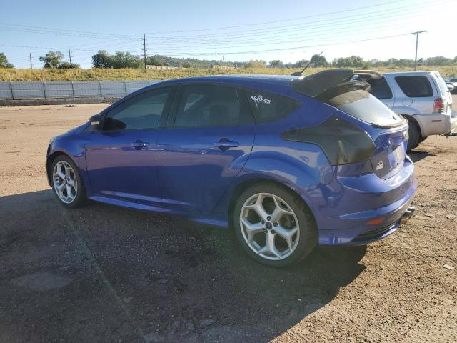 1FADP3L91DL185632 - 2013 FORD FOCUS ST BLUE photo 2