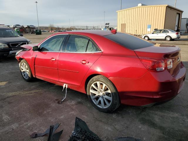 1G11G5SX5DF284258 - 2013 CHEVROLET MALIBU 3LT წითელი ფოტო 2